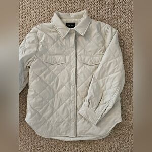 Cream barn jacket women's